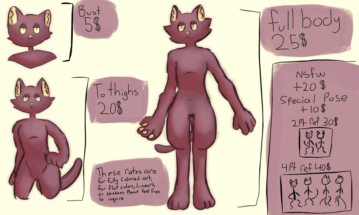 support a young furry artist? uwu, I really wanna go to furcation land in April #furry #art #furryart #commissions #furryartcommissions #furrycommissions #artforsale