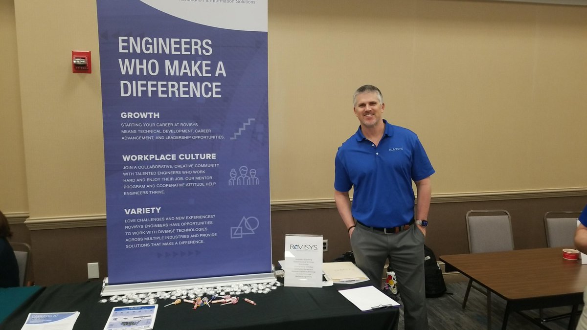 Thanks @waketechcc - Great #career #recruiting event this morning! #hiringengineers