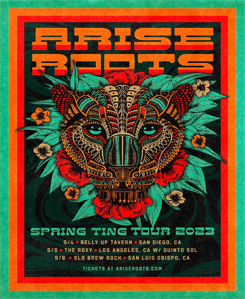 ARISEROOTS's tweet photo. So Cal it’s been too long! We’ll see you in Spring! Tickets: https://t.co/RsmLPO26Y6
5/4 San Diego, CA - Belly Up Tavern
5/5 Los Angeles, CA - The Roxy Theater w/ Quinto Sol
5/6 San Luis Obispo, CA - SLO Brew Rock
#ariseroots #sandiego #losangeles #slo #bellyup #theroxy #slobrew https://t.co/5sIGmSwAY1