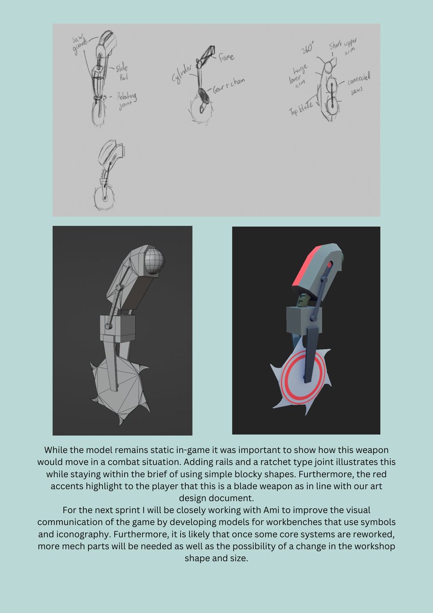 Joshua Eaton (@just_joshing25) on Twitter photo 3D Art Dev Log for the first sprint of my final project in
<a href="/CCCU_games/">CCCU Games</a>
Kaiju Kerfuffle (working title) is a game about comedic social interaction and problem-solving in which up to 4 players will play as engineers trying to construct mechs to defeat waves of monsters. #gamedev 3D Art Dev Log for the first sprint of my final project in
<a href="/CCCU_games/">CCCU Games</a>
Kaiju Kerfuffle (working title) is a game about comedic social interaction and problem-solving in which up to 4 players will play as engineers trying to construct mechs to defeat waves of monsters. #gamedev