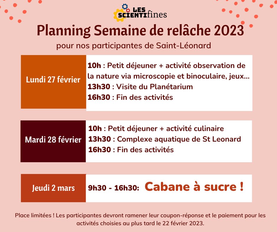 Les Scientifines tweet media
