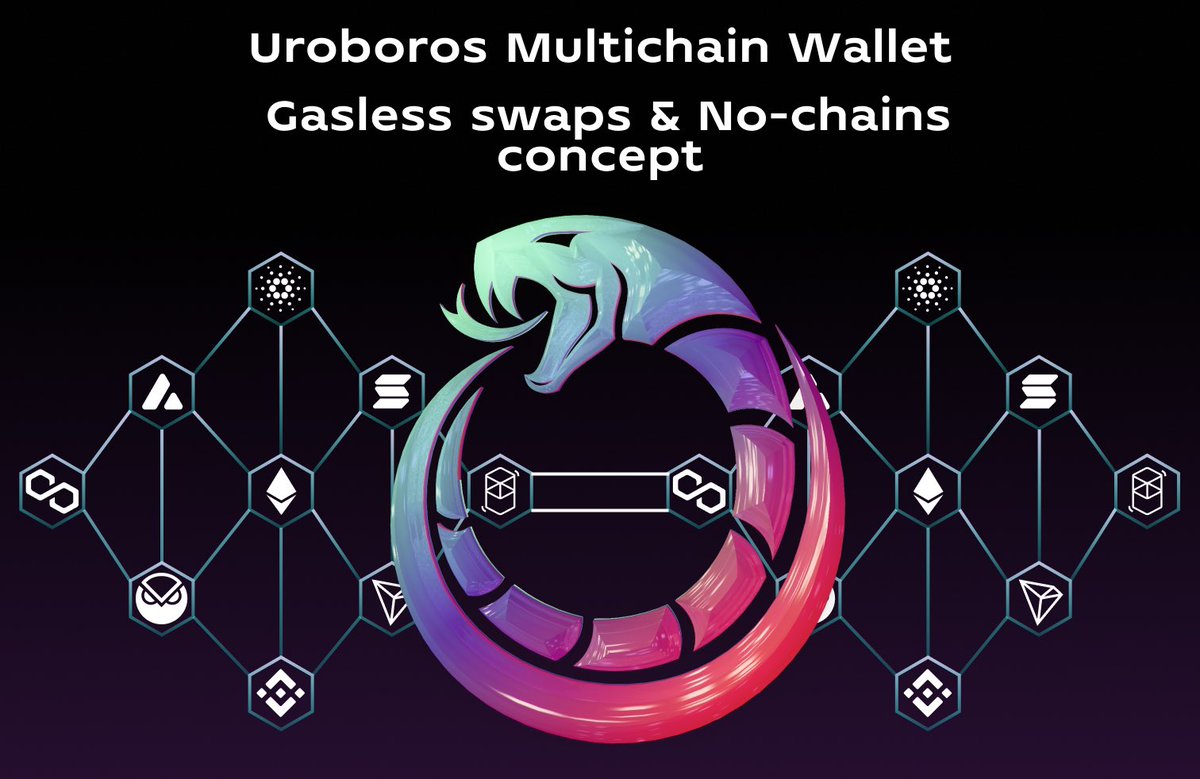 Uroboros MultiChain Wallet Announcement: Gasless swaps &amp; No-chains concept 🐍

Check out our ideas and solutions that will turn the DeFi market around in the coming months 👏

medium.com/@uroborosdefi/…