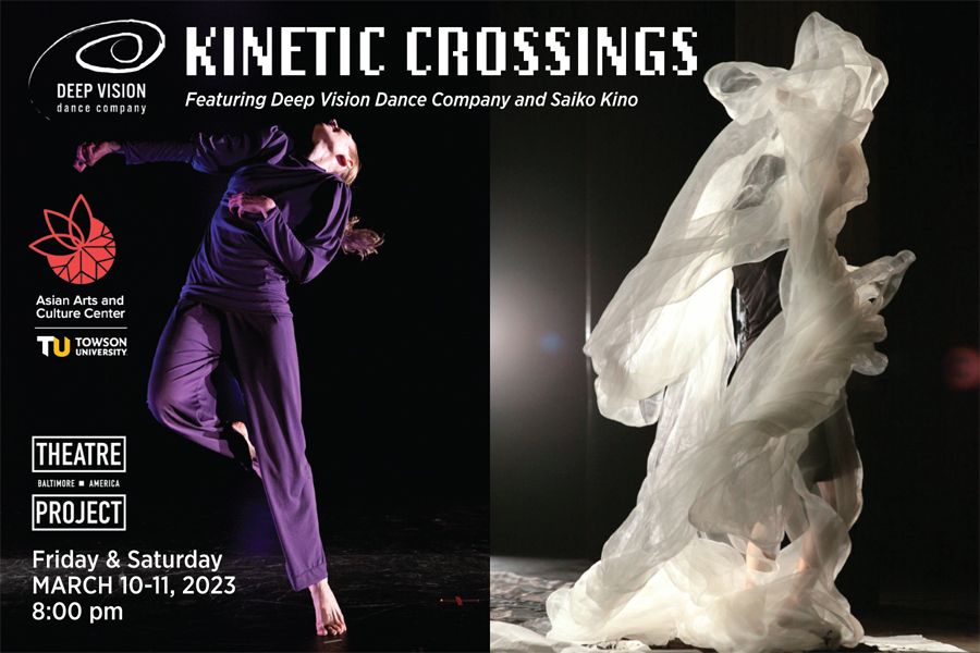 DeepVisionDance's tweet image. Meet the Deep Vision dancers performing in KINETIC CROSSINGS on March 10-11 at Baltimore Theatre Project, and check out these stunning photos by Bill Gorman. 👀 
Tickets: theatreproject.ticketspice.com/kinetic-crossi…
E-Blast: - mailchi.mp/df0234a89a69/l…
(Postcard Photos by JHsumedia and Sakae Oguma)
