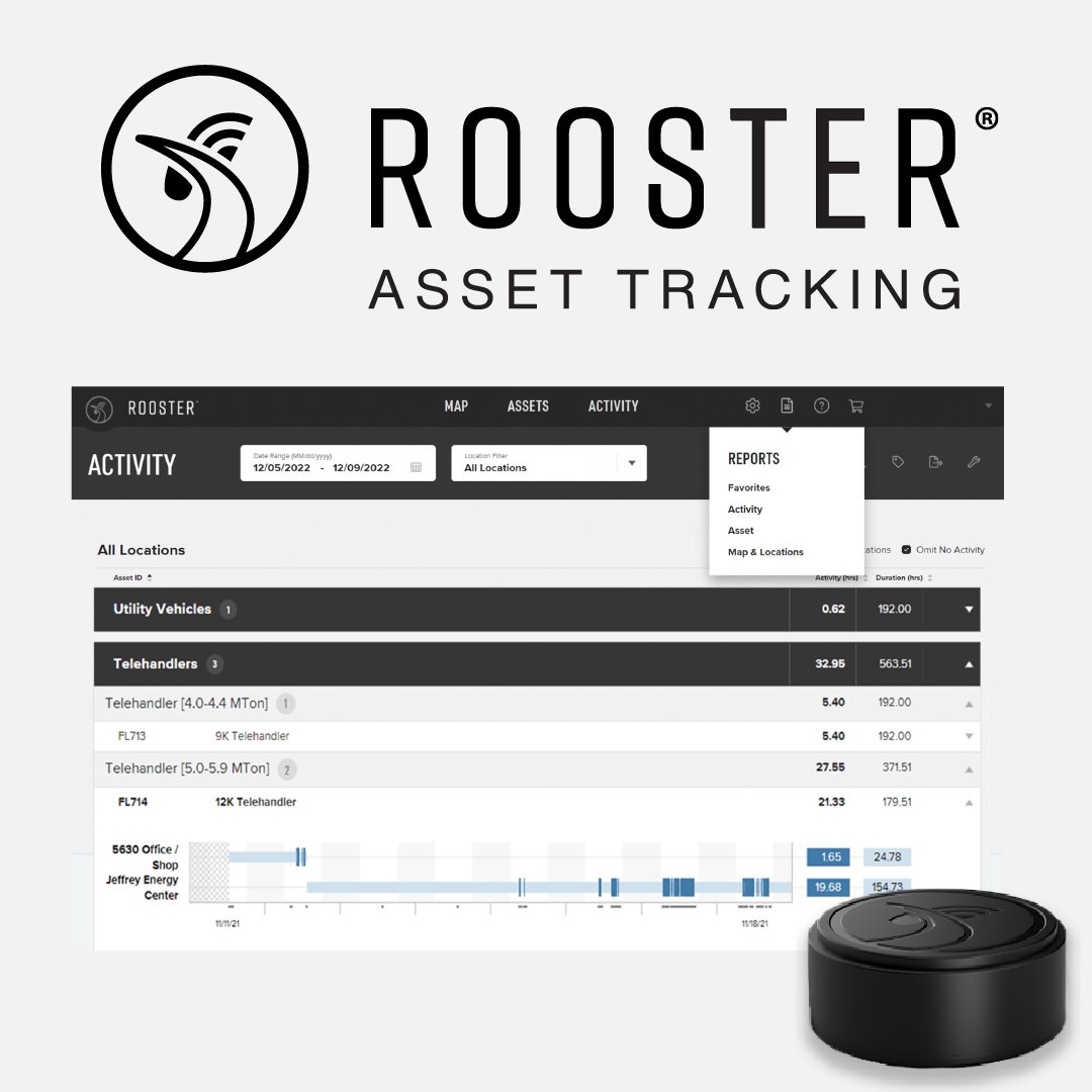 roostertracking's tweet photo. Need easier, more accurate timekeeping for your #ConstructionEquipment? Rely on #RoosterAssetTracking to track every minute of activity, from powered or unpowered tools to light and heavy equipment, and get automatic reporting for as little as $1/month.
https://t.co/4Fyyy6l6Cq https://t.co/CDMiMkE2sP