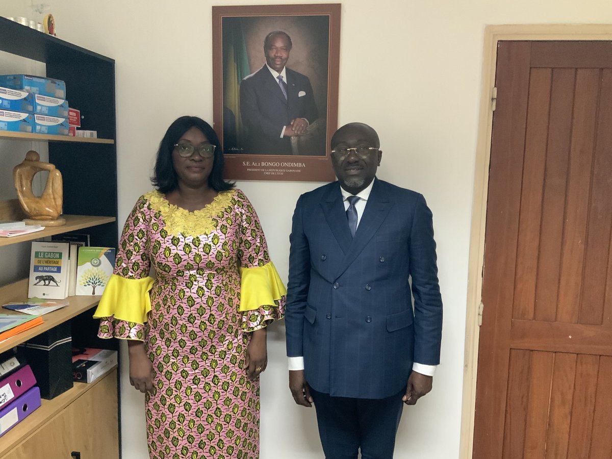 LBalonzi's tweet photo. L’entretien que m’a accordé la camarade SN4, Denise Landria NDEMBI m’a également permis de recevoir des orientations suivant le nouveau style de travail impulsé par le Camarade Secrétaire Général ⁦@NzeghoDieko⁩. https://t.co/eLPCEgVOme