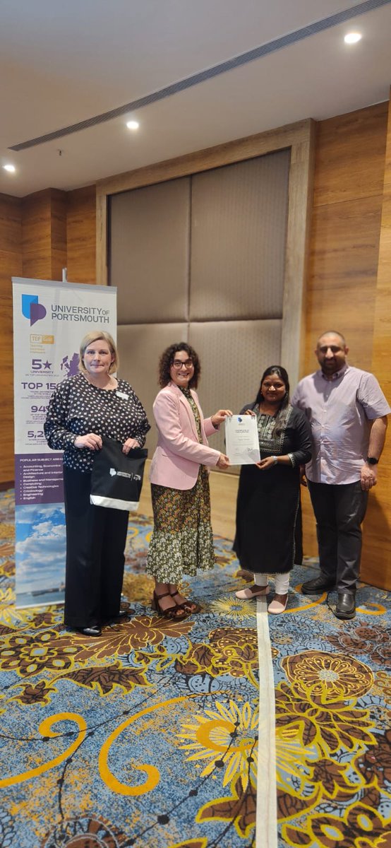 JacqPriego's tweet photo. An insightful and productive event earlier today in #Hyderabad, part of our #agentconference circuit.
#WeAreGlobal #IndiaUK #GlobalEngagement #InternationalEducation #TNE https://t.co/OeGYDg64vZ
