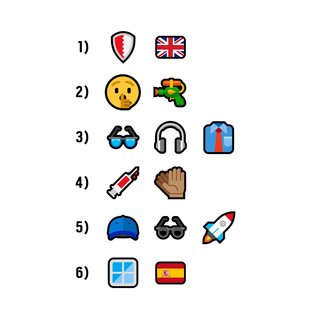 Rainbow 6 Siege UK on Twitter "Guess the Operators from emojis"