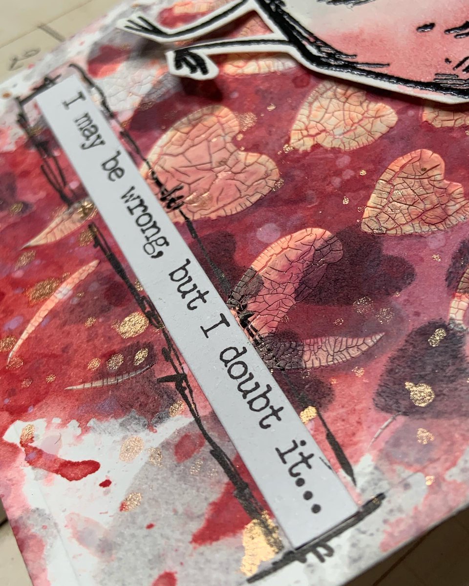 stampers_anon's tweet photo. 🐥🤍♥️ #timholtzstamps Bird Crazy and Lost Shadow + Lumberjack Plaid
✂️ #handmade by @kate_crafts_designs
#lostshadow #lumberjackplaid #distressinks #loveyou #crafts #DIY #mixedmedia #onlineshopping #stampersanonymous #timholtz https://t.co/vR9T1d2lDf