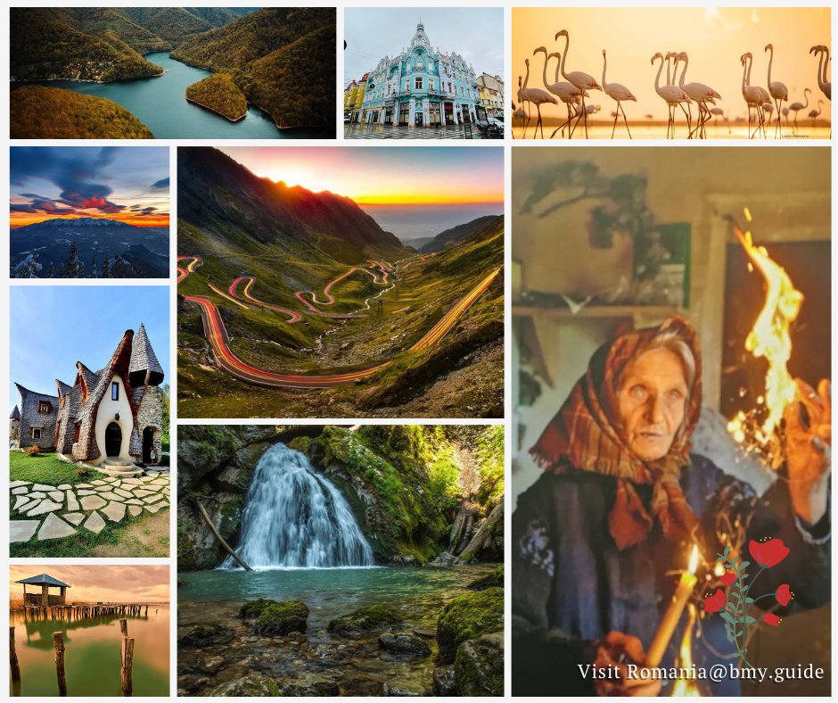 bmy_guide's tweet photo. 🇷🇴This is Romania! 
From the wilderness of the mountain peaks to the Danube Delta, from authentic villages to imposing castles, from traditions to the hectic life of the big cities.
Special thanks to the https://t.co/cIOUh7hk92 Ambassadors!
#travel #Romania #bmyguide https://t.co/7j0cnaxbpU