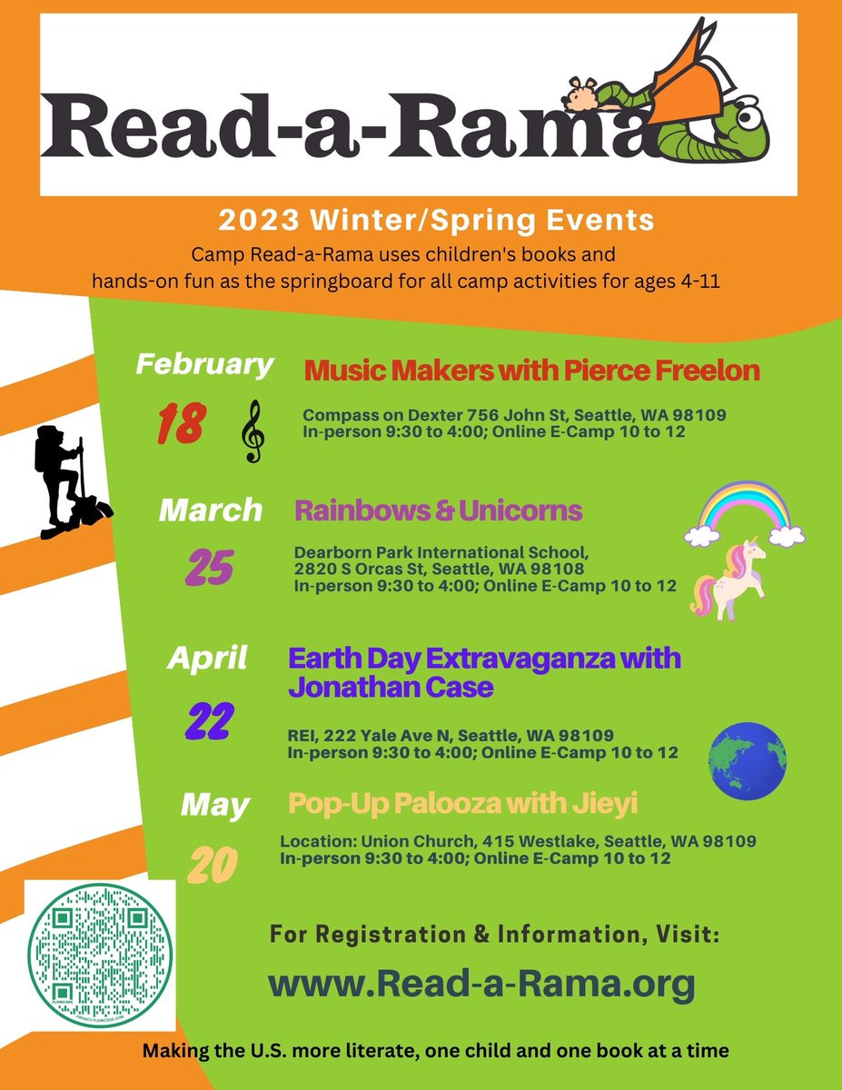campreadarama's tweet photo. Didn't make it to #CampReadaRama Music Maker last week? Save the flier so you won't miss out this Spring! https://t.co/5lwYN8CJ0A