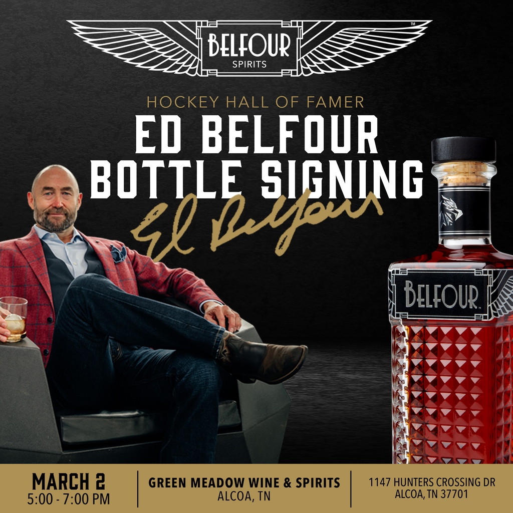 ✨TENNESSEE BOTTLE SIGNINGS✨ ⁠
We have TWO bottle signings coming through the Nashville &amp; Knoxville areas NEXT WEEK! Come out to meet the Eagle and get your bottles signed! Eddie will also sign one personal item for each bottle purchased. See you there! 🦅⁠