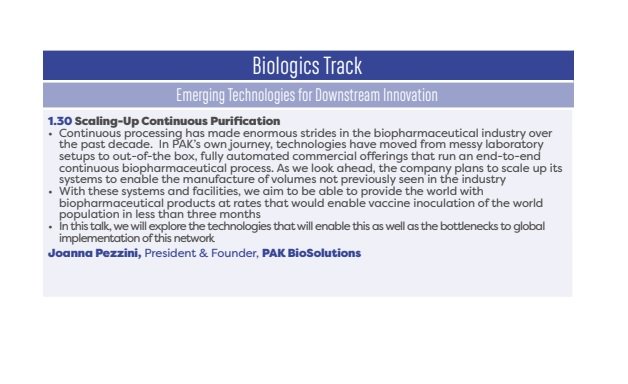 PakBiosolutions's tweet image. 2 weeks from today at CCP Boston! Let us know if you still need a ticket.
#vaccines #continuousprocessing #pharmaceuticalmanufacturing