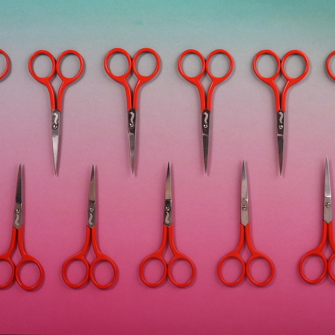 Fiery red scissors available now! Snip the rainbow with these super sharp, comfortable essential add ons to any respectable stitcher’s stash! ❤️

#Craftforthesoul #stayhomestaycreative #consciouscreativity #crossstitch #dmcthreads #flosstubersofinstagram #stitchersofinsta