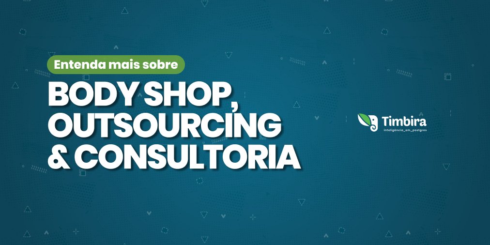 TimbiraBrasil's tweet photo. Algumas modalidades, como Outsourcing, Body Shop e Consultoria, são opções interessantes e que diferem do modelo convencional de contratação terceirizada.

Fizemos um post falando um pouco mais sobre cada um desses modelos. Confira no link: https://t.co/ZTy9yCzQdf https://t.co/UDOLBOVq8U