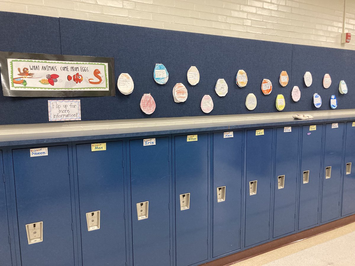MarkhamK17's tweet photo. PM class shows off the eggs they made. #makeyourmark https://t.co/evtwOe3rtj