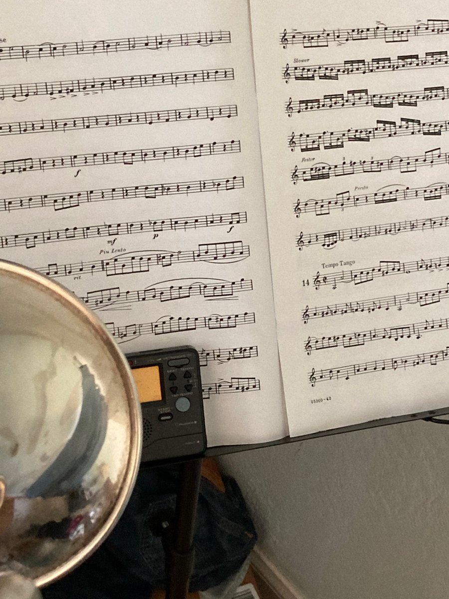 drCJMcRae's tweet photo. Practice time #creatingcuriosity #trumpetlife #practice https://t.co/uUwQOAWNW7
