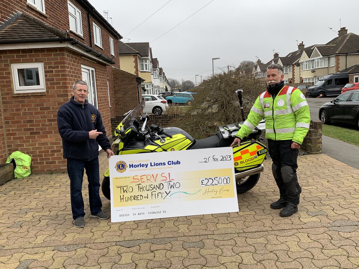 Horley Lions Club Charity CIO tweet media