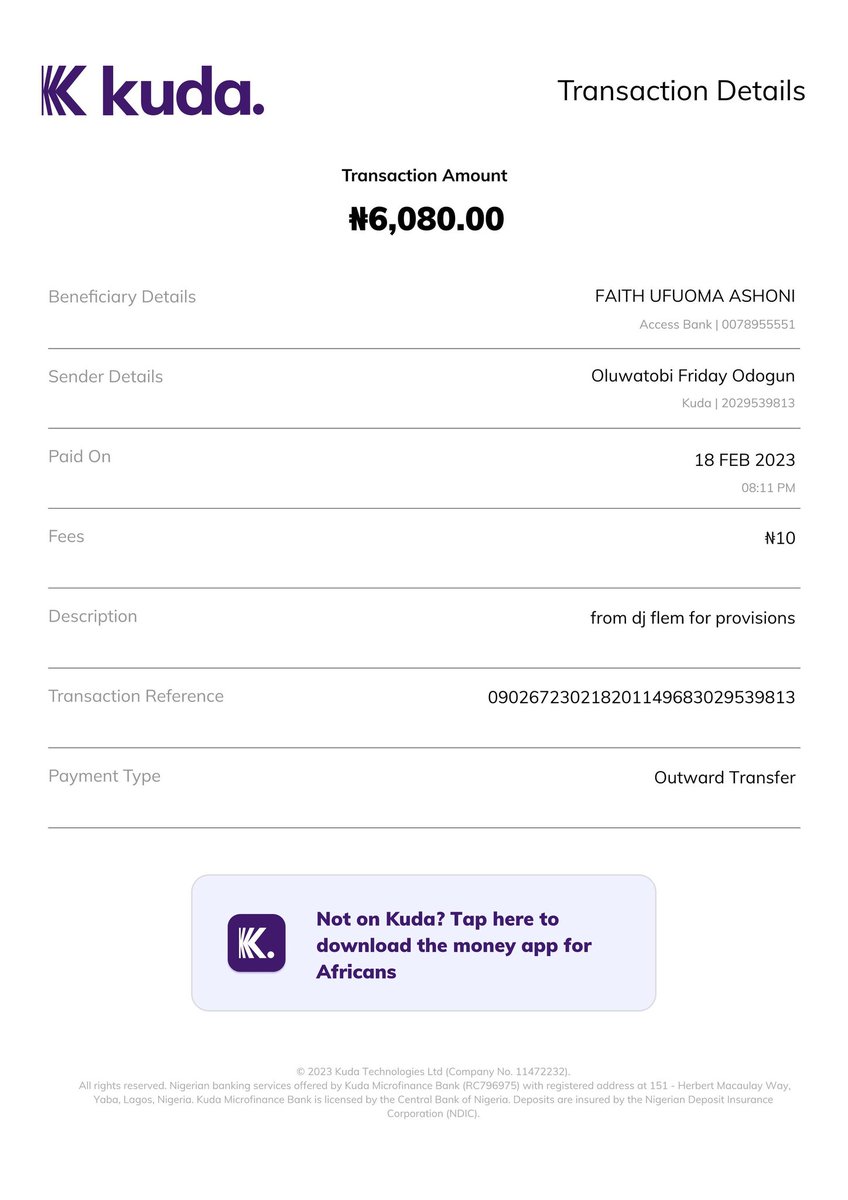 DeejayFlem's tweet photo. @kudahelp_ng @joinkuda @cenbank @MobilePunch @SaharaReporters abeg make una help me beg @joinkuda to kindly reverse this money immediately or deliver it as the recipients are yet to receive it for the past 48 hrs https://t.co/jmWVKrwdrQ
