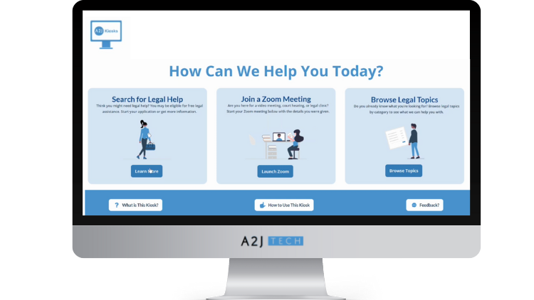 GoA2JTech's tweet image. How does a Legal Kiosk work?

If you want to understand what is a #LegalKiosk, you can check our FAQs sections to clarify your questions. We are now working in 7 different states to provide experiences that provide access to legal services.

Learn more: ow.ly/bS6c50MZIXW