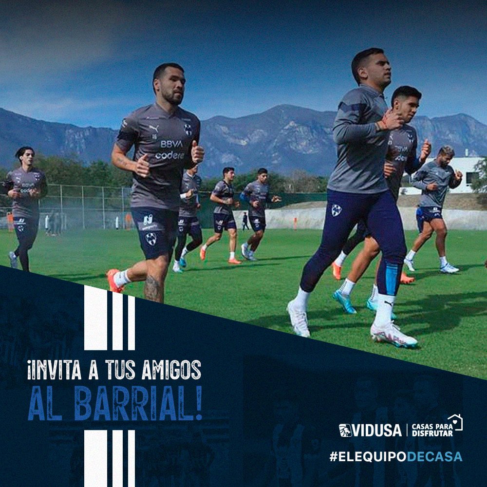 vidusacasas's tweet photo. ¡Te invitamos a ti y a tus amigos al entrenamiento de Rayados! 😏

📲 Sigue nuestra cuenta @vidusacasas 
👍 Da like a este tweet 
🔁 RT 
👉 Menciona a 3 amigos 

El ganador se dará a conocer el martes. 

*Aplican restricciones. https://t.co/leyL0gp3hY