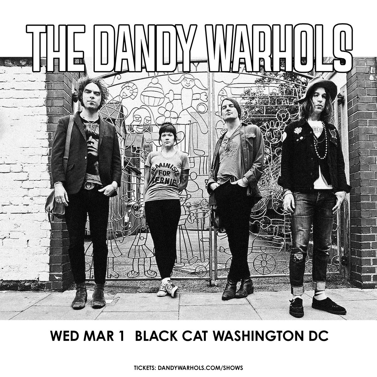 TheDandyWarhols's tweet image. DC TONIGHT! 🎟 bit.ly/TDW030123