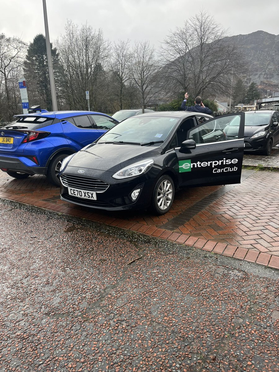 The start of something very exciting…  The first of <a href="/EnterpriseCarC/">Enterprise Car Club</a> now in North Wales outsource locations🏴󠁧󠁢󠁷󠁬󠁳󠁿