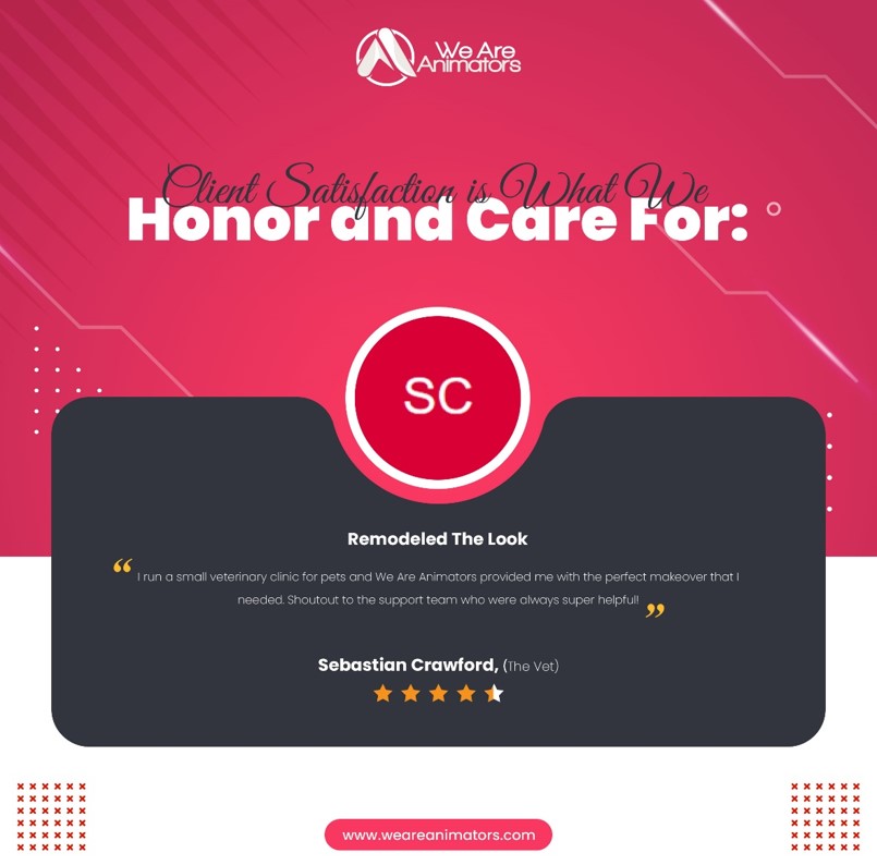 AreAnimators's tweet photo. Client satisfaction is what we honor and care for:

CONTACT US NOW: https://t.co/W0C5DGs01J

#weareanimators #design #userexperience #illustrators #reposition #brand #allsolutions #competitors #digitalmarketing #websitedevelopment #socialmediamarketing #websiteapplication https://t.co/FpJ0QqbwvK