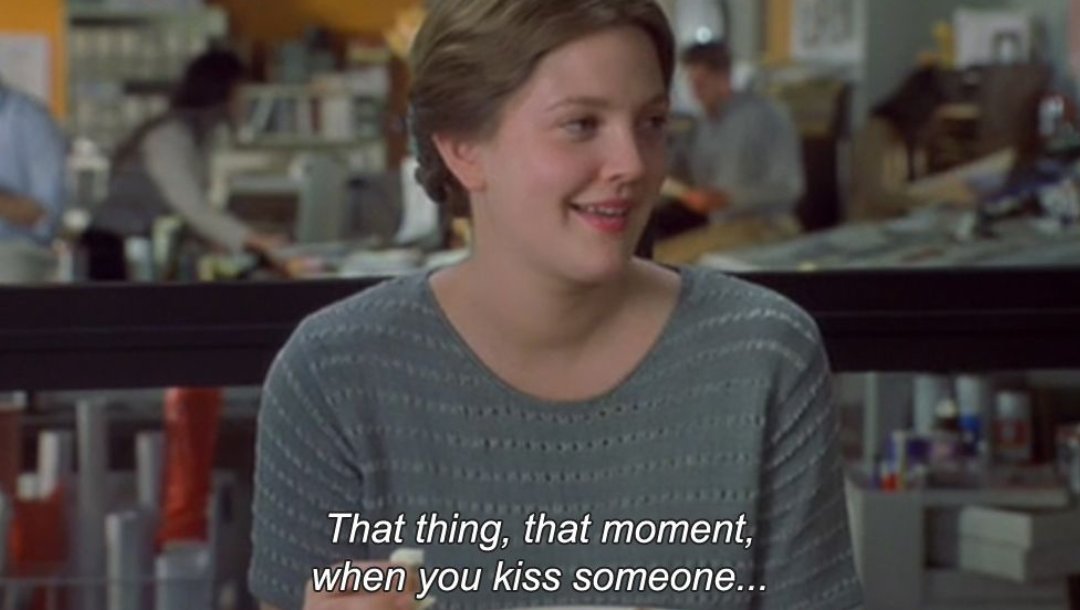 Happy birthday Drew Barrymore!  We\ll be celebrating with a NEVER BEEN KISSED rewatch, ofc.  