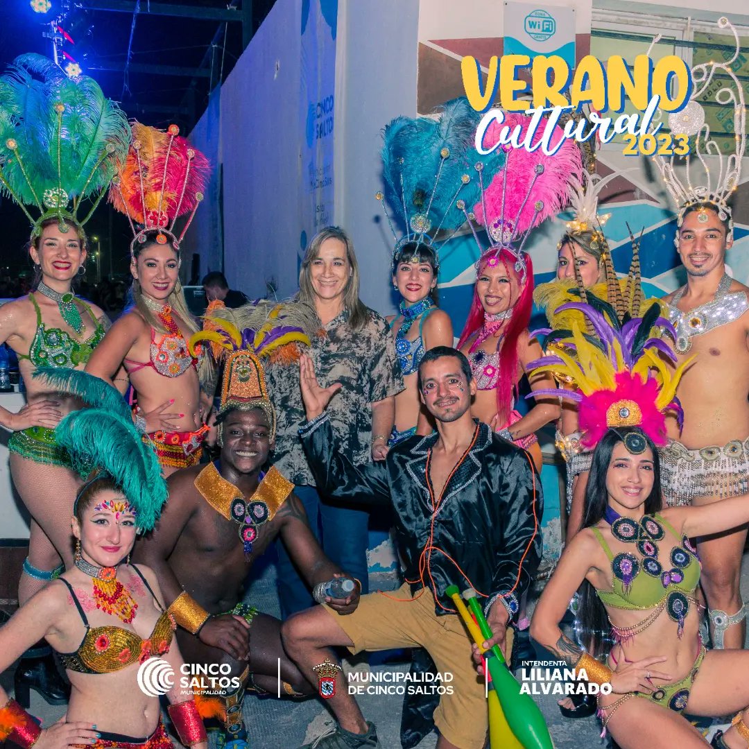 MunideCinco's tweet photo. Este domingo 19 de febrero festejamos el carnaval en la peatonal de Cinco Saltos. 
Un espacio de entretenimiento y cultura para nuestra ciudad. https://t.co/DrckS3wXjN