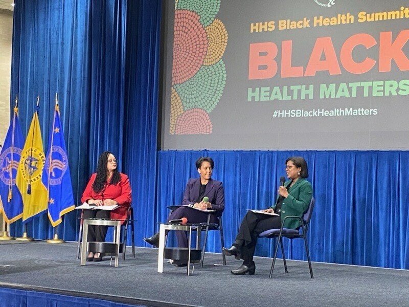 Great #HHSBlackHealthMatters event. Enjoyed participating in a panel discussion with @KeishaBottoms and @HHSPartnership about how we can help destigmatize mental health & substance use issues by sharing our stories, encouraging our loved ones to seek help, & practicing self-care.