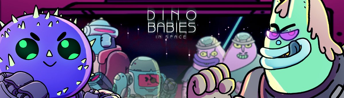 Dino Babies in Space tweet media