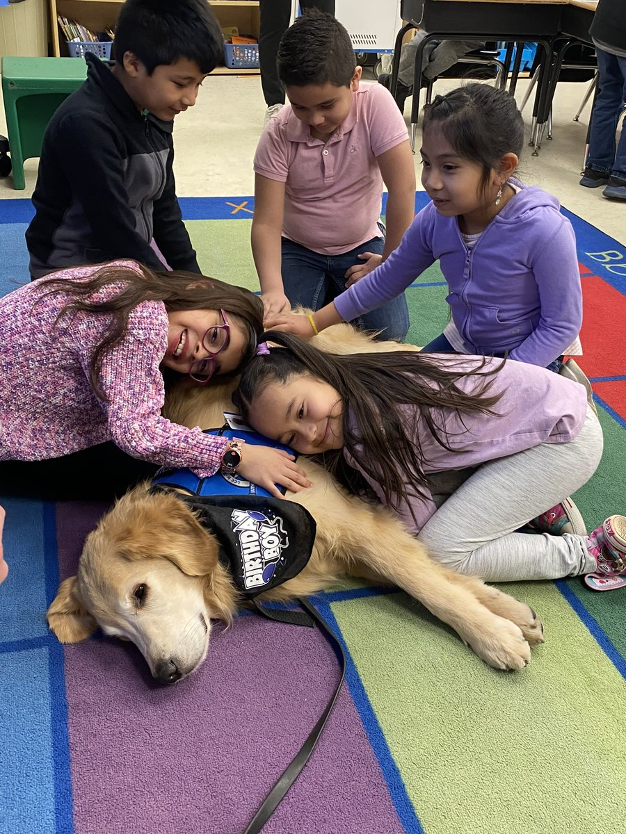 So proud of our <a href="/ReskinSchool/">Reskin School</a> 1st graders for earning a visit from Benjamin after writing letters to highlight the acts of kindness they completed! #WeareMarquardt <a href="/MarquardtSD15/">Marquardt SD15</a>