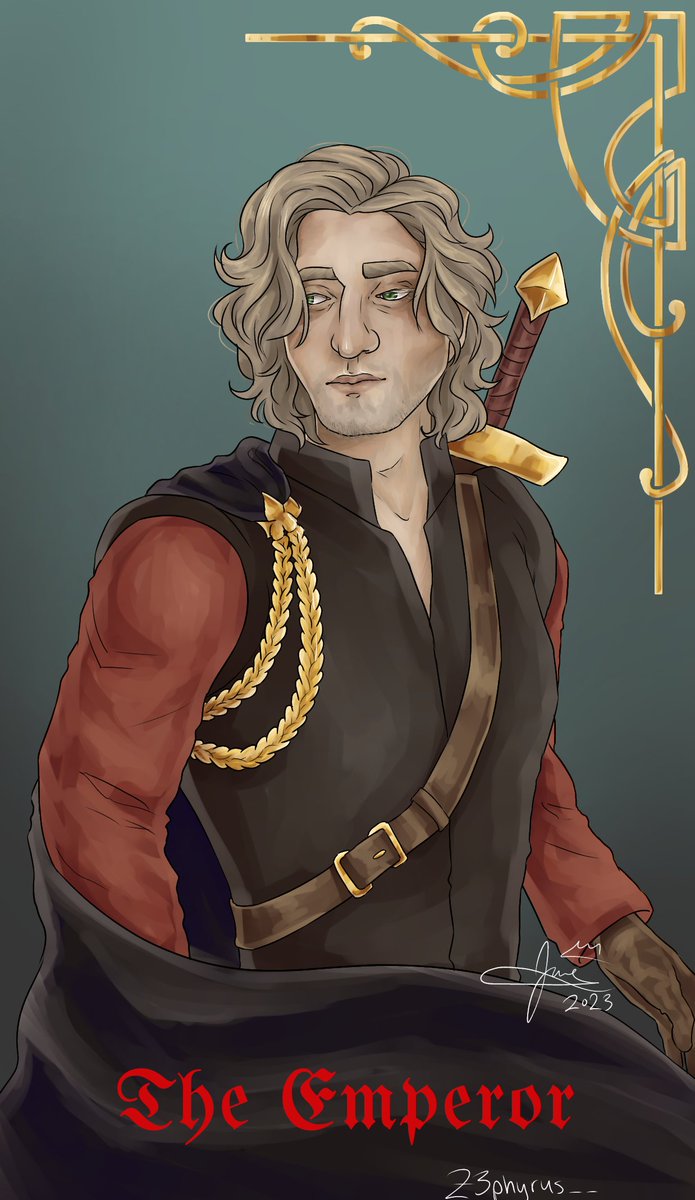 Z3phyrus__'s tweet photo. Ismark Kolyanovich - The Emperor

He and Ireena (and Strahd but shh) are NPCs but I'm including them <3
#ismark #ismarkkolyanovich #curseofstrahd #cos #art #digitalart #artist https://t.co/IsIJ1vz4MF
