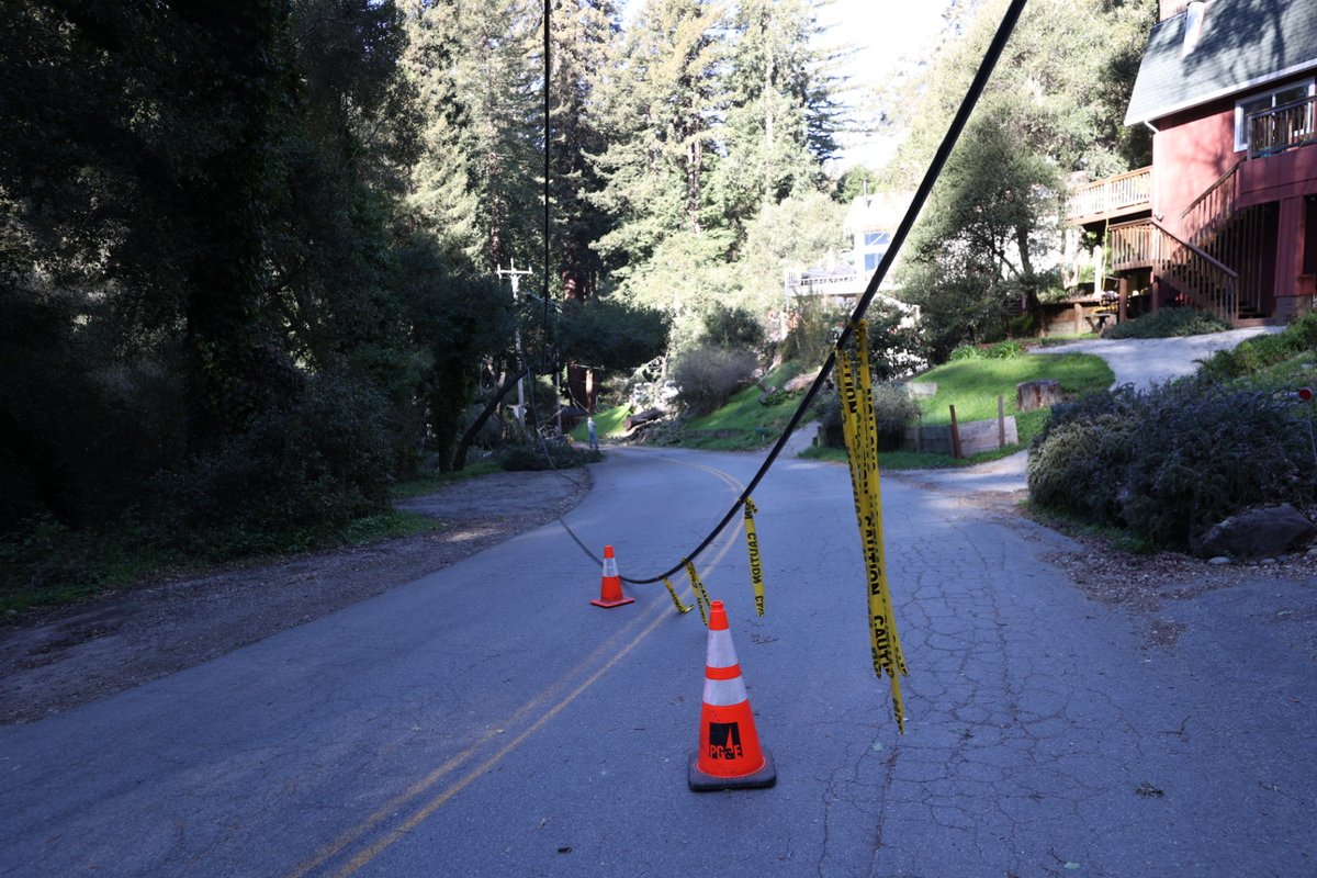 Lookout Santa Cruz on Twitter "Downed trees, power outages span Santa