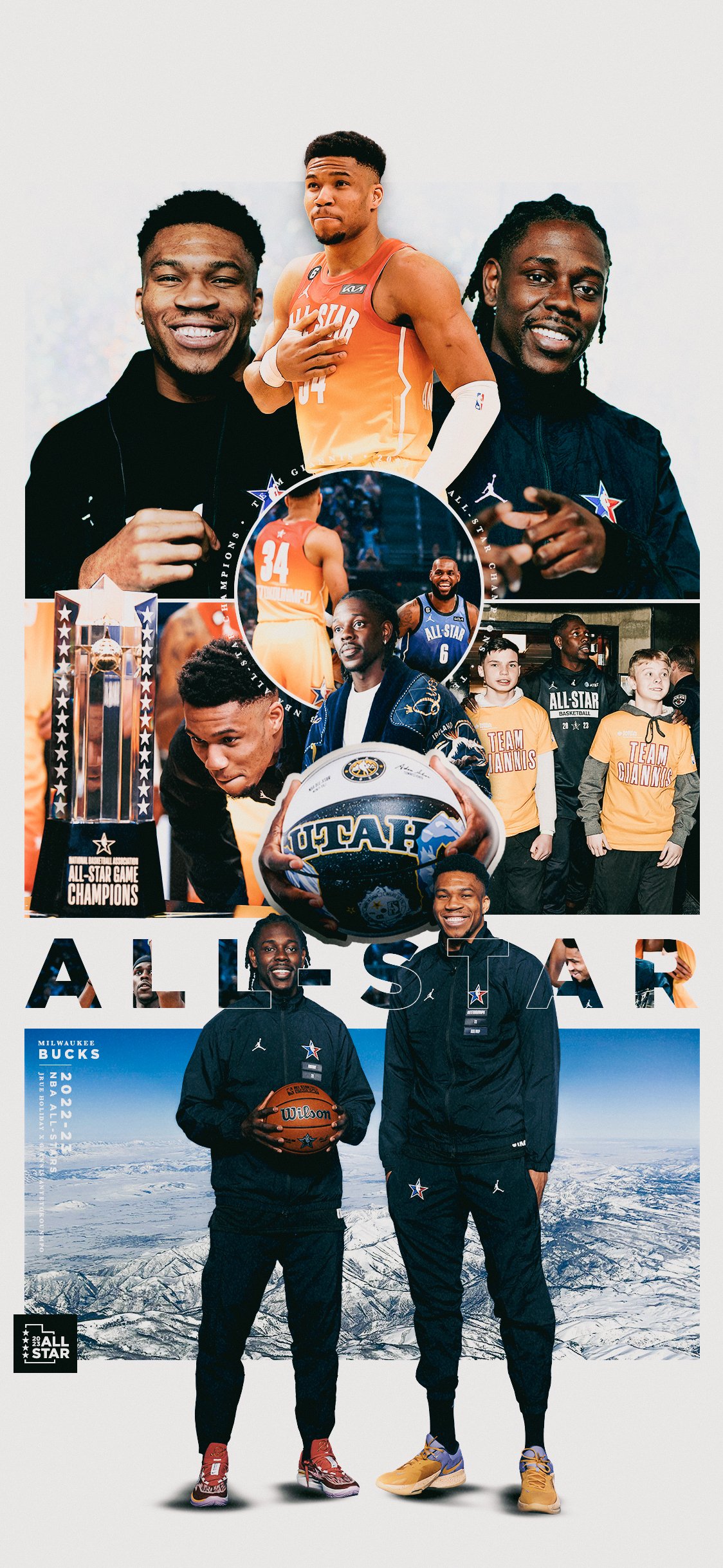 Milwaukee Bucks on X: Flex on 'em, Giannis 💪 #WallpaperWednesday   / X