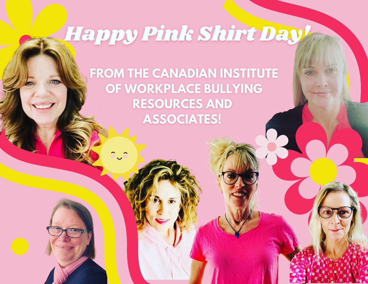 Happy pink shirt day, let’s make every day a bully free day.