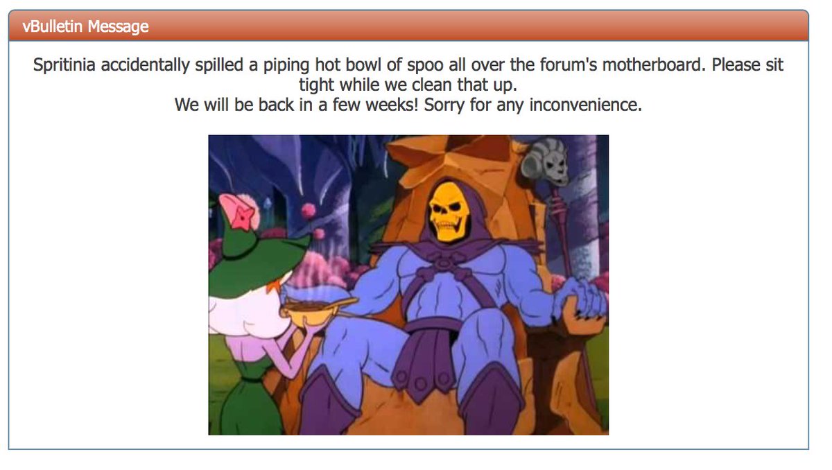 Anyone knows what is going on with He-Man.org ?
It's been down for ages...