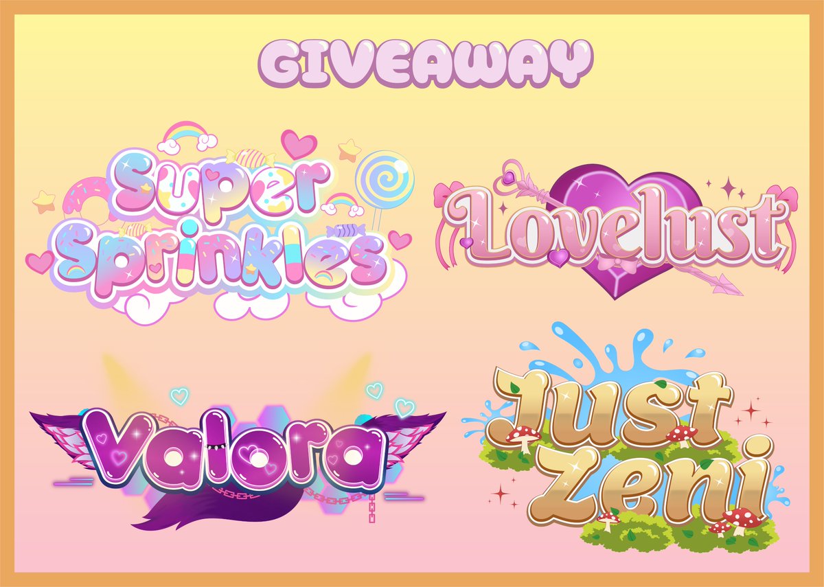 Fey_Designerr's tweet photo. ❣️ LOGO GIVEAWAY ❣️

To enter:
1. Follow
2. RT

Ends on February 27 😉

Good luck 🌟

#Vtuberのロゴが見てみたい #LogoCommission #Vtuber #ENVtuber #VTuberUprising #VTuberEN #TwitchStreamers #twitch https://t.co/HMuEVcnXSI