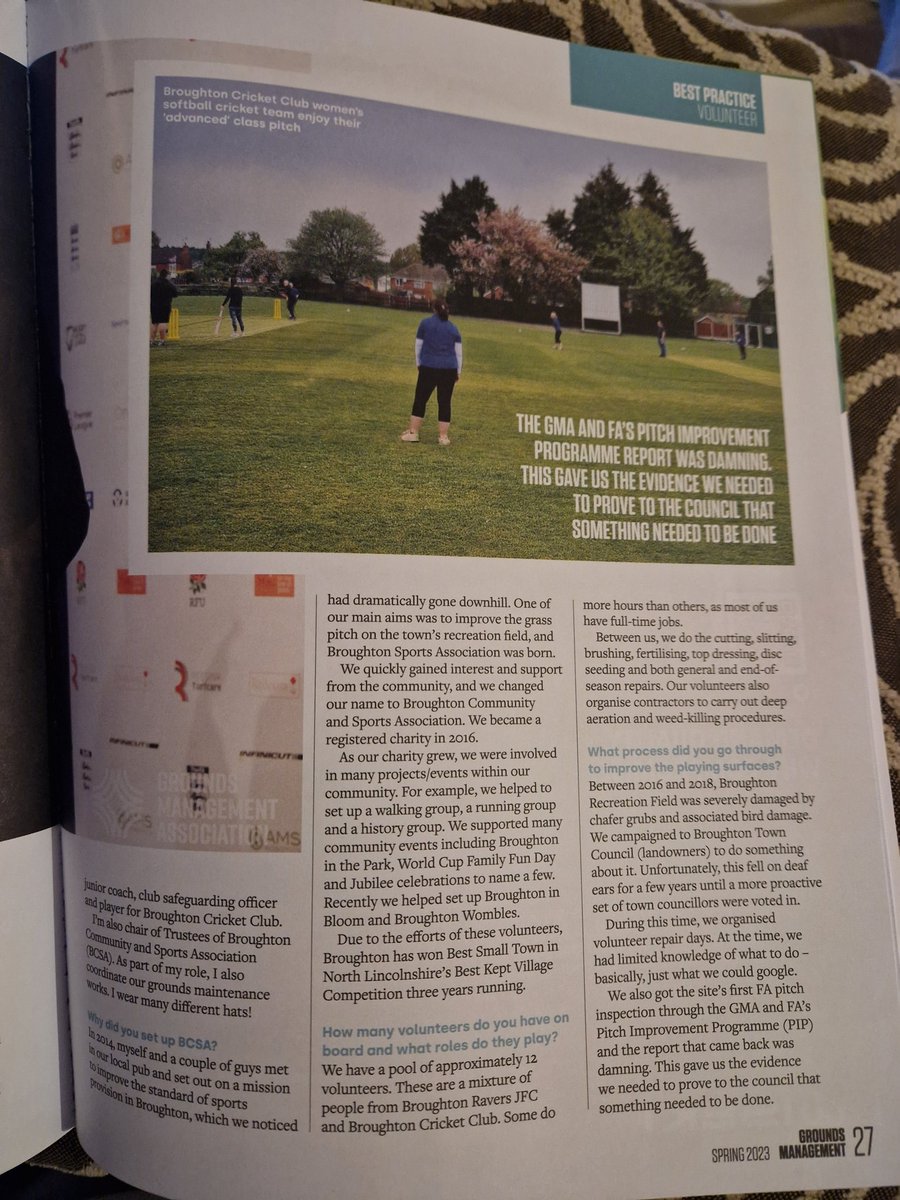 🌱🚜⚽️🏏🏆📰🌱🚜⚽️🏏
📣Proud to feature in both the Spring edition of @thegma_ magazine & international online publication from @TheIGFH. To be released soon!
📣Massive achievement for little old Broughton!

@BCSA2016
@brjfc2016
@BroughtonCC1948 
@LincolnshireFA
@LincsCricket 1/2