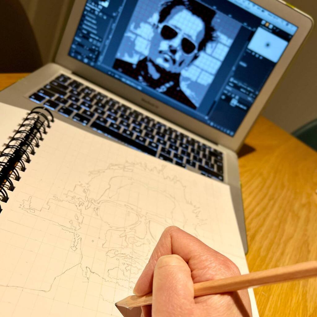 metal_fortress's tweet photo. Working on the outline.
.
.
#JohnnyDepp #drawing #draw #pendrawing #JohnnyDeppart #JohnnyDeppdrawing #blackandwhite #blackandwhitedrawing #inkdrawing #pencil #sketch #sketchbook #art #artistsofinstagram #artwork #artsgram #artist #artinprogress #instaart… https://t.co/I1T7nMrlSS https://t.co/yHIy78BfwP