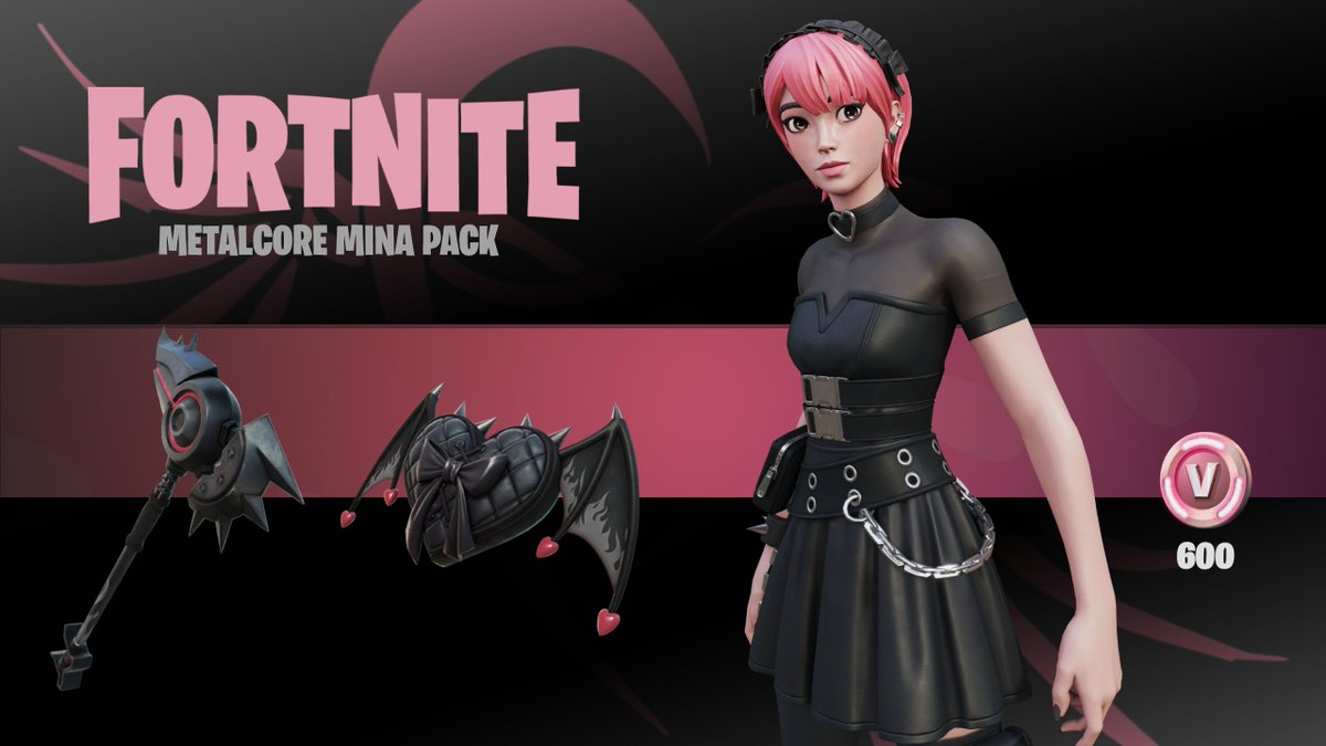 Choice of Rogue Alias or Metalcore Mina Retweet this giveaway Follow @JollyRogga Thanks to @JBabs_GFX for the Mina Pic As usual, winner will be drawn in 24 hours