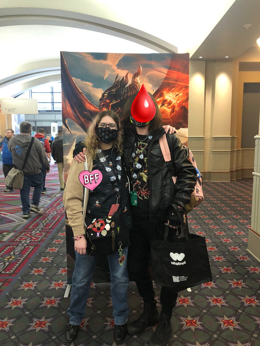 WysteriaGrove's tweet photo. part of my vacation this past week was going to #MagicConPhilly and having lots of fun trading and playing with great people :) https://t.co/R7JxvZTfvY