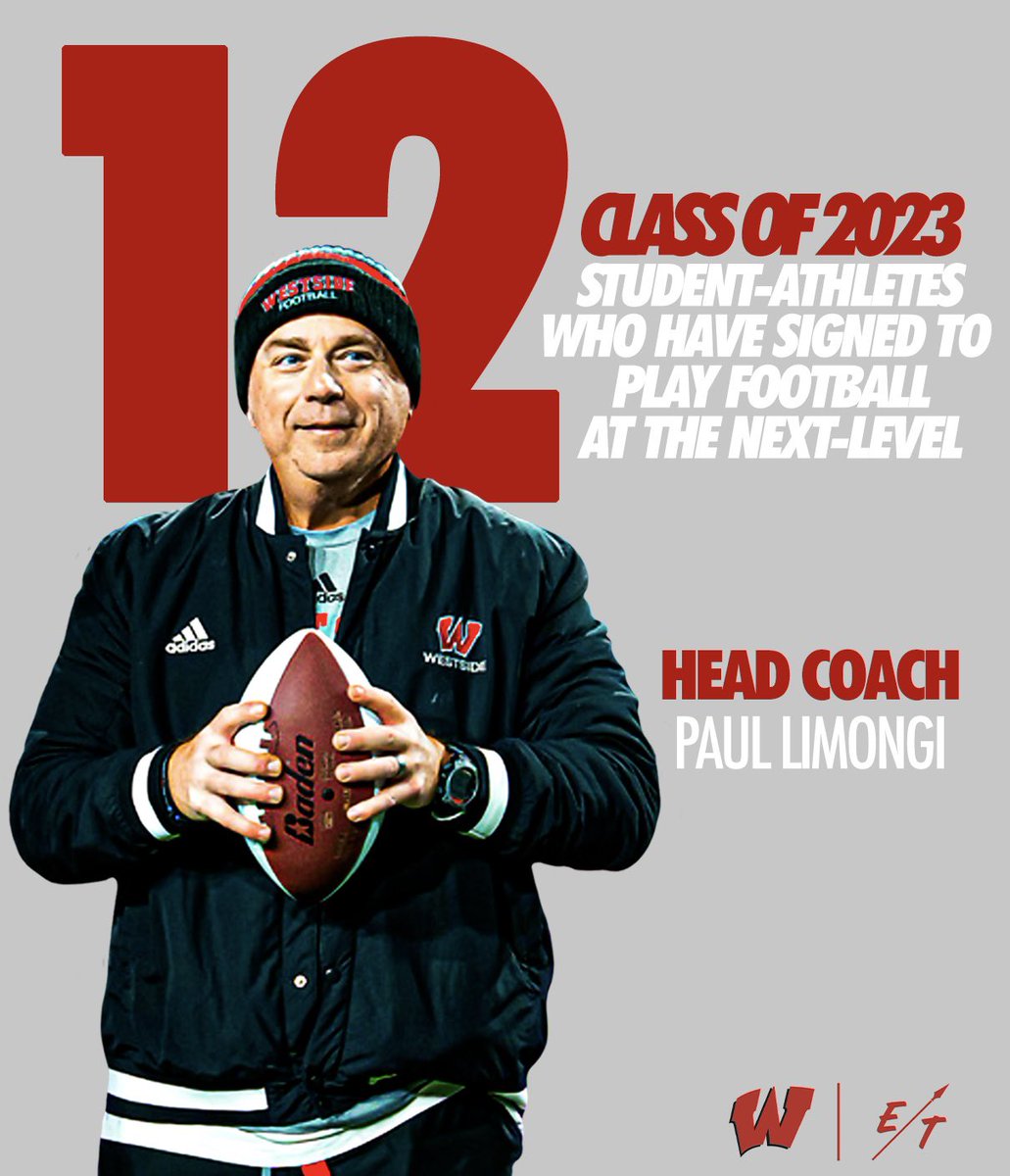 WHSRecruitFB's tweet photo. At Westside High School, we provide our student-athletes with the proper tools and opportunities to achieve their goal of competing at the next level. https://t.co/vaJtYungyS