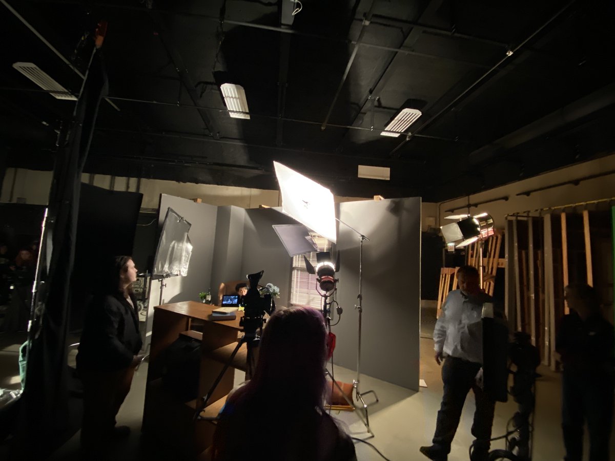 Learning lighting <a href="/ColumbiaChi/">Columbia College Chicago</a> #students