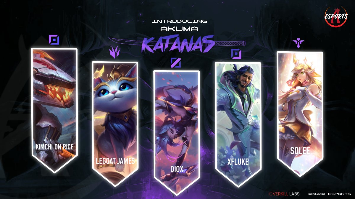 🚨AKM LEAGUE!

WHAT DO YOU GET WHEN YOU COMBINE THE MOST WINNINGEST AKM PLAYERS TOGETHER? APPARENTLY THIS. WTF WHY IS <a href="/xFlukelol/">AKM xFluke | Miko Man</a> ADC and why is LeGoat James jungle and why did he pick Yuumi for his banner wtf

Cheer on Katanas as they compete in the <a href="/CCSesport/">Classic eSports</a> Advanced League!