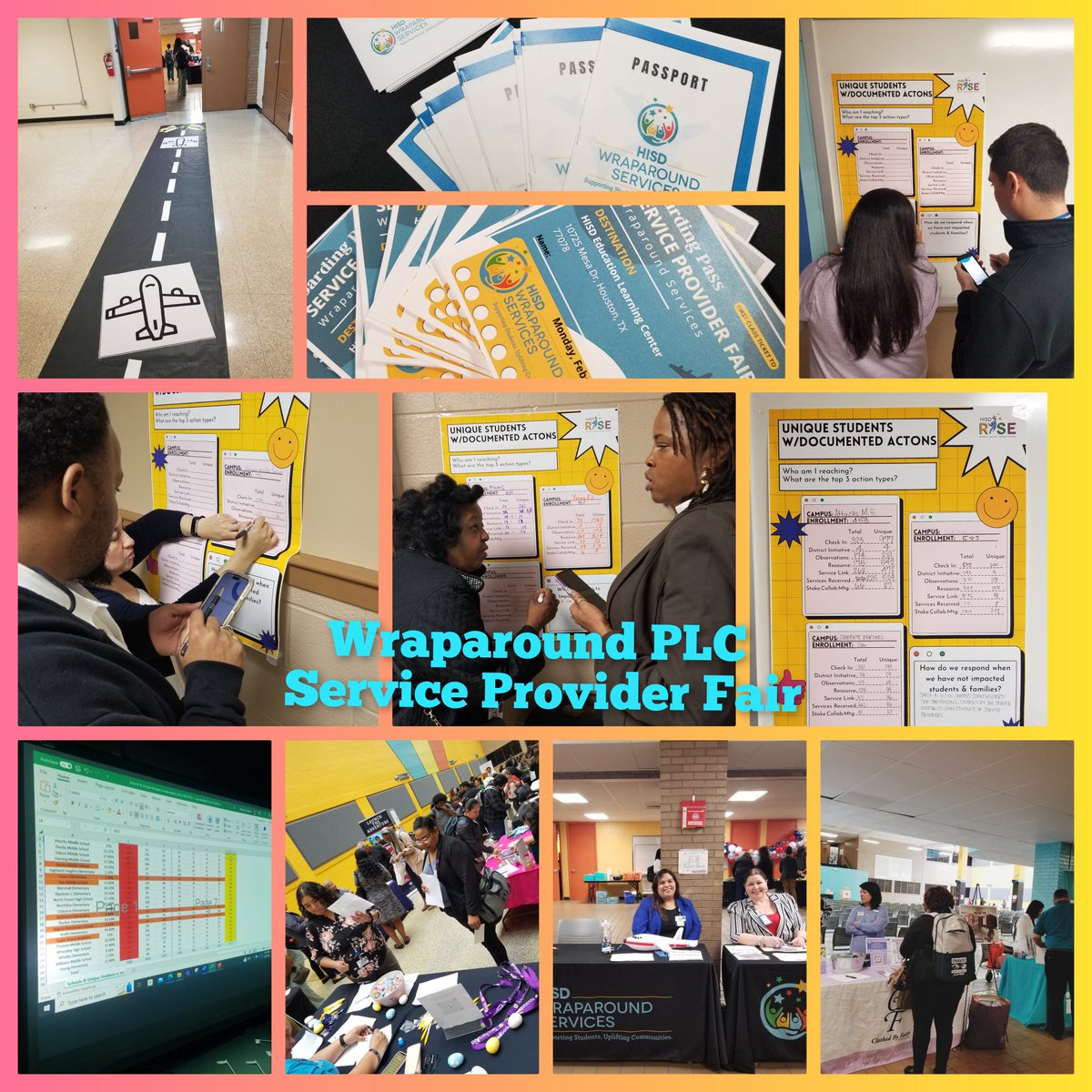 #LetsTalkData 
Rising above the data, digging deep to find the needs of students we haven't connected with. @HISDREADY2RISE Wrap Specialists are in full transformation mode. Next PLC: Chronic Absent Students & How to Support our campuses...
TY to all vendors that attended. 💙