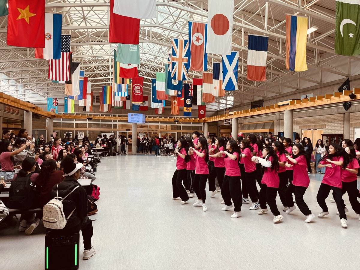 Students at <a href="/NorthSurreySec/">North Surrey Sec</a> celebrated <a href="/pinkshirtday/">Pink Shirt Day</a> in so many different ways today! 
Kindness always wins. Always. 💕 So proud of our students.
<a href="/Surrey_Schools/">Surrey Schools</a> #pinkshirtday2023 #KindnessMatters #Spartans