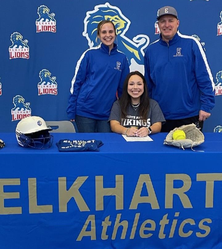 ElkhartHSSports's tweet photo. Congratulations to Vivian Santillan, who has committed to attend and play Softball at North Park University ! https://t.co/RFRh7k7mw2