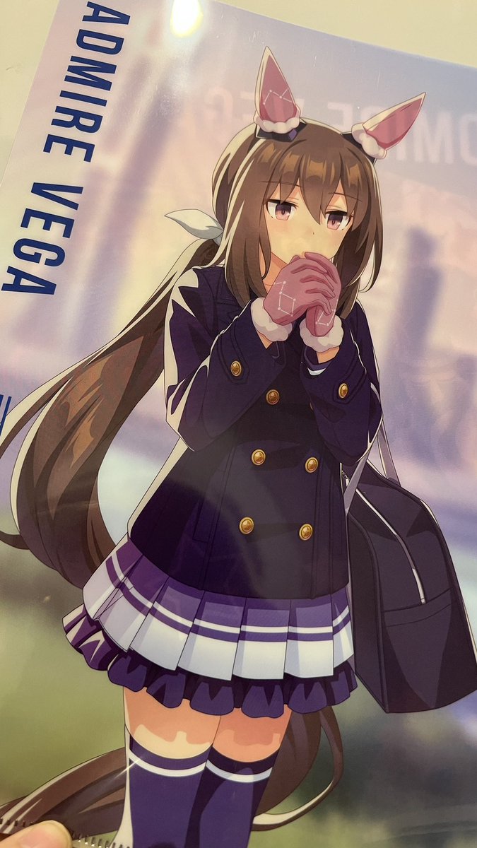 アドマイヤベガ(ウマ娘) 「こっちも・゜・(ノД`)・゜・ 」|あzまのイラスト