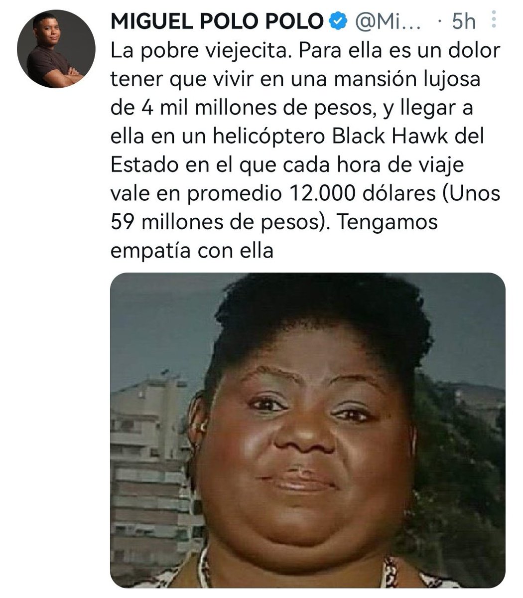 UnNichito's tweet photo. Hasta cuándo Miguel Polo Polo va a mostrar su racismo, su gordofobia, misóginia e incitación al odio a la Vicepresidenta de Colombia, Francia Márquez, poniendo tuits que incitan a atacarla y matonearla, siempre usa sus fotos poniéndola pasada de peso para burlarse...@TwitterLatAm https://t.co/InJXcSfCfC